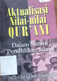 Image of AKUTUALISASI NILAI-NILAI QUR'AN
