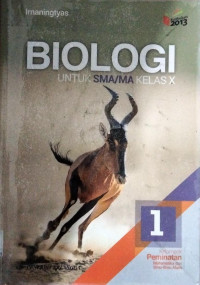 Image of BIOLOGI Untuk SMA/MA Kelas 10