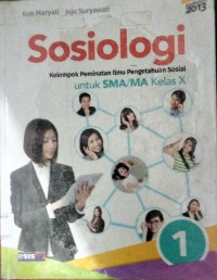 Image of SOSIOLOGI Untuk SMA/MA (1) Kelas 10